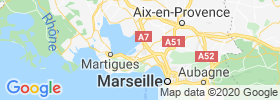 Marignane map